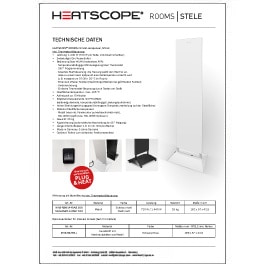 Scheda tecnica Heatscope Stele